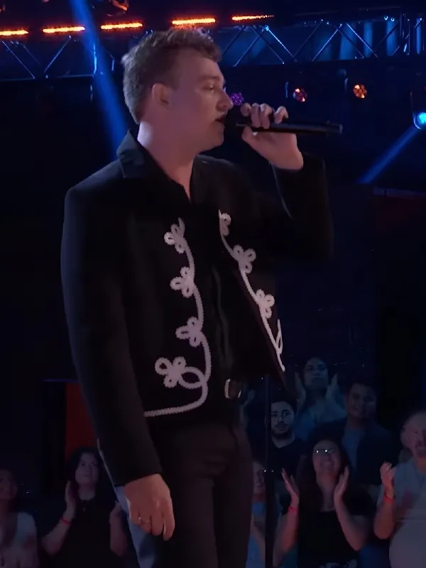 Elliot Hunt’s Black Embroidery Jacket